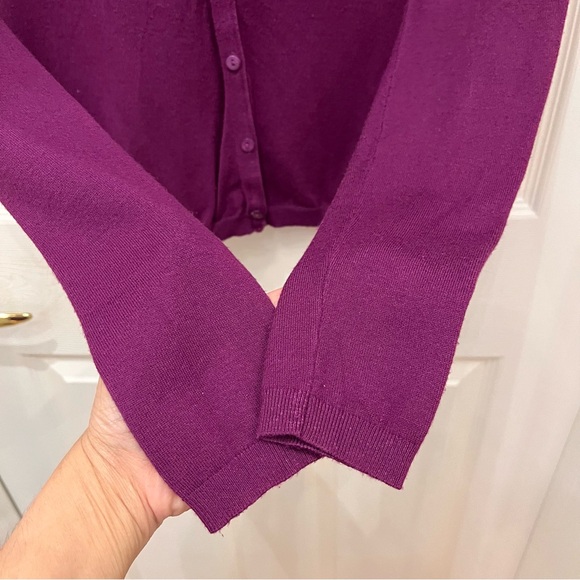 💠3/$10 TWIK Purple Cardigan - Picture 4 of 8
